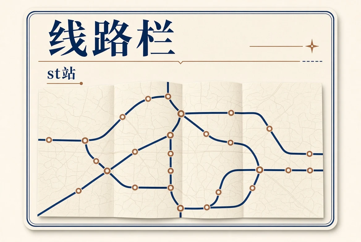 线路栏配图